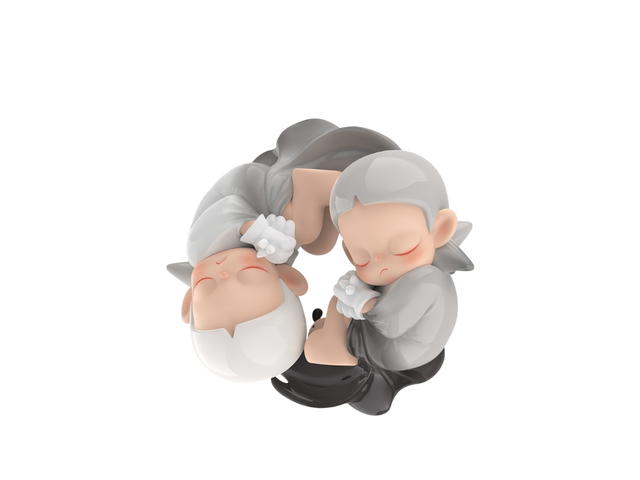 Pop Mart (เช็คการ์ด) Pop Mart Dual Extremities (Matchless 14th Anniversary Series Figures) - view 1
