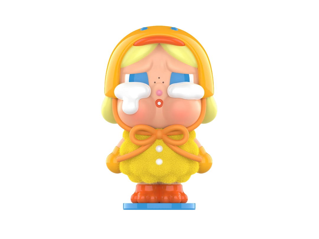 Pop Mart (เช็คการ์ด) Pop Mart DUCK YOU (CRYBABY Crying Again Series Figures)