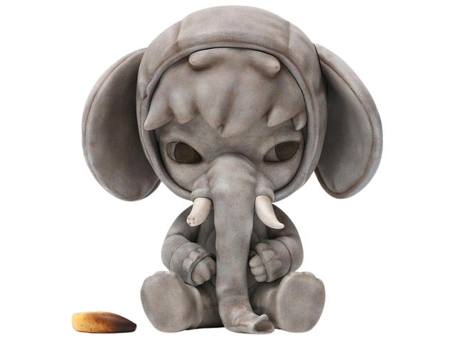 Pop Mart (เช็คการ์ด) Pop Mart Elephant In The Room Hirono 28 CM Resin Limited Edition - view 1