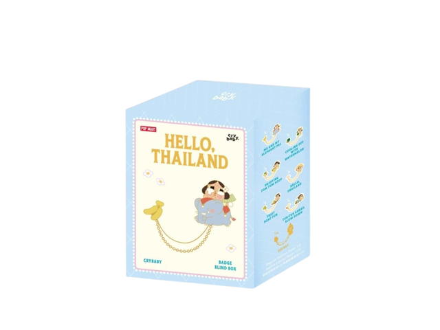 Pop Mart (เช็คการ์ด) Pop Mart ENJOYING TOM YUM SOUP (Crybaby Hello Thailand Series-Badge Blind Box) - view 2