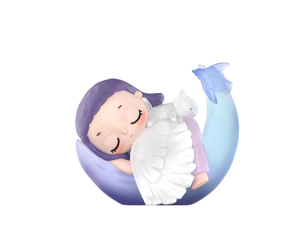 Pop Mart (เช็คการ์ด) Pop Mart Fly to Your Own Mountain (Nyota Growing up by Your Way Series Figures) Secret Edition