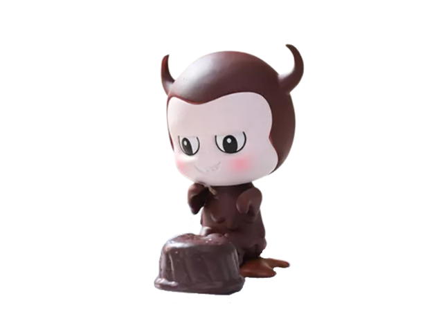 Pop Mart (เช็คการ์ด) Pop Mart Fondant au Chocolat (Labubu The Monsters Patisserie Series Blind Box) - view 1