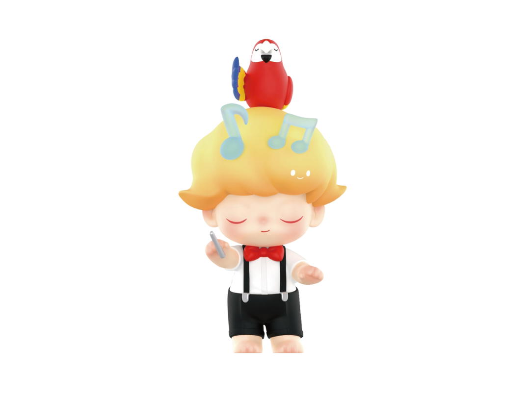 Pop Mart (เช็คการ์ด) Pop Mart Forest Conductor (DIMOO Pets Vacation Series) Secret