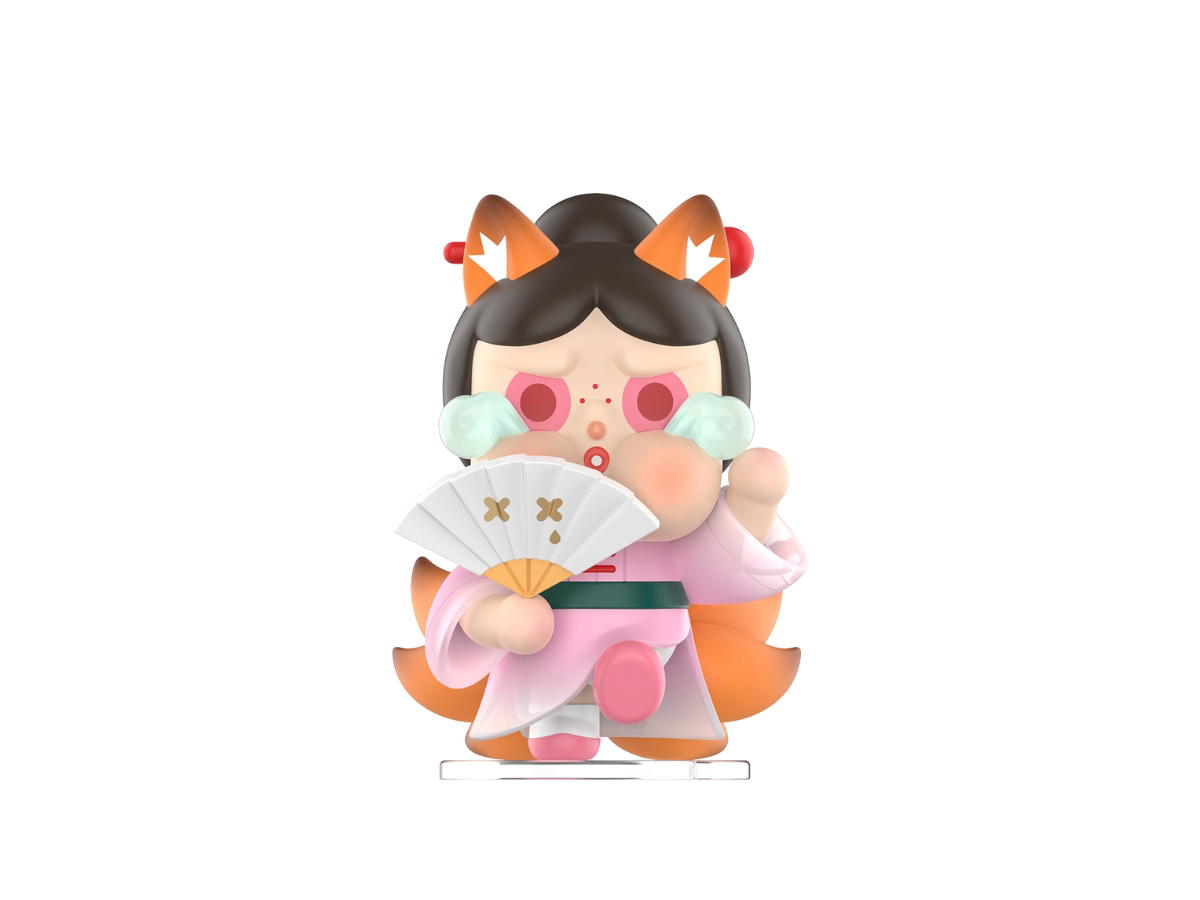 Pop Mart (เช็คการ์ด) Pop Mart Fox Spirit (Matchless 14th Anniversary Series Figures)