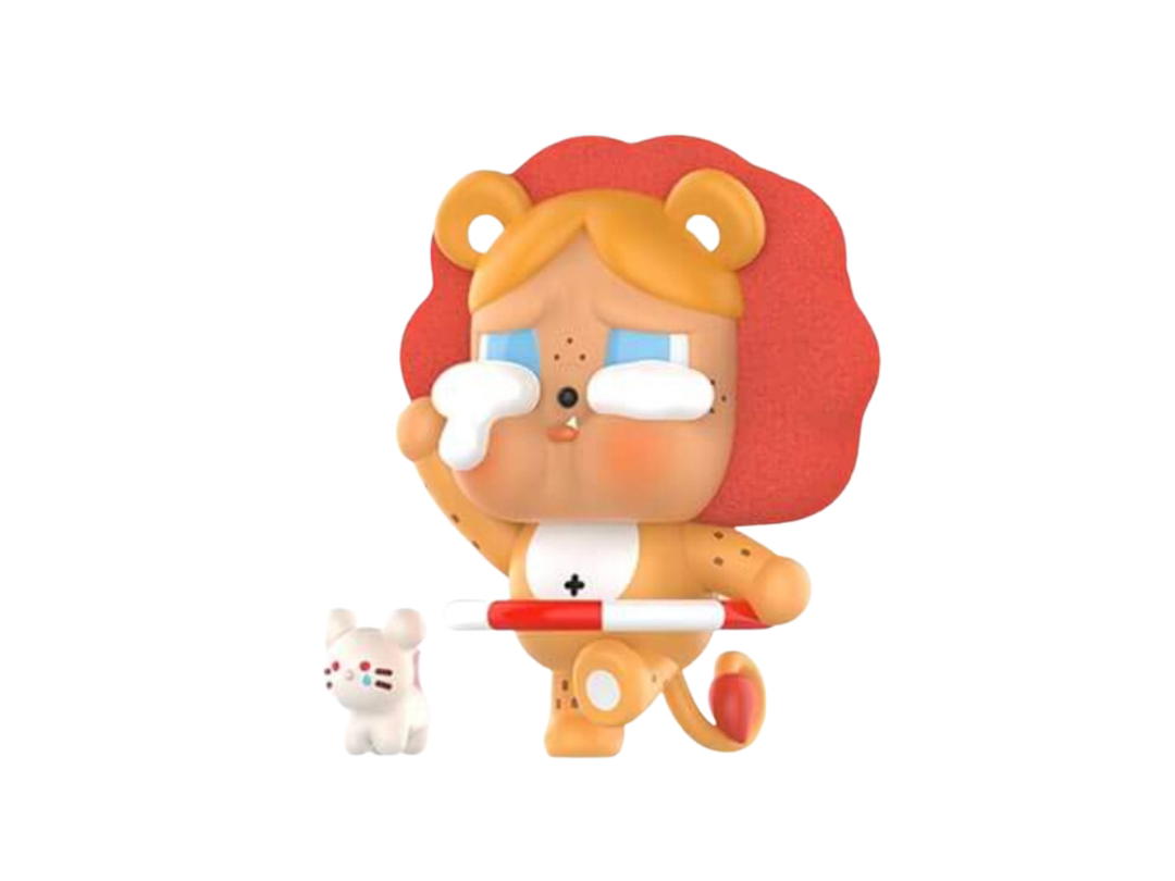 Pop Mart (เช็คการ์ด) Pop Mart Free Lion (CRYBABY Crying Parade Series)