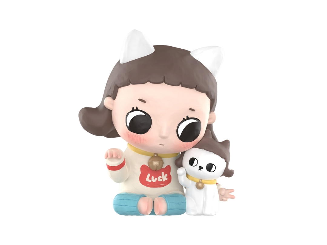 Pop Mart (เช็คการ์ด) Pop Mart Friends (Nyota Growing up by Your Way Series Figures)
