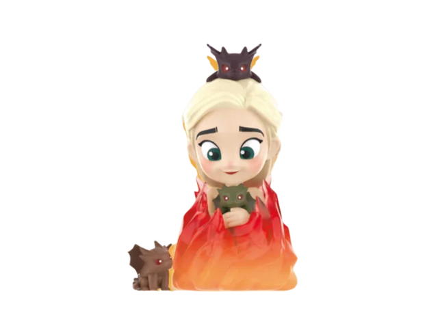 Pop Mart (เช็คการ์ด) Pop Mart Game of Thrones Unburnt Daenerys Targaryen (Series Figures) Secret Edition - view 1