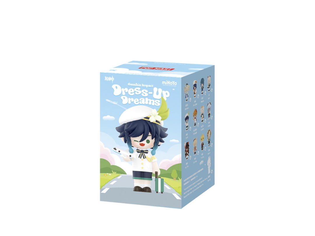 Pop Mart Pop Mart Genshin Impact Dress-Up Dreams Themed Chibi Series Figures Single Box