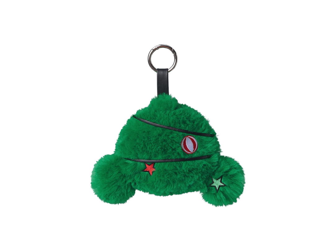 Pop Mart (เช็คการ์ด) Pop Mart Getting Dressed (Green) (SKULLPANDA Tell Me What You Want Series Plush Pendant)