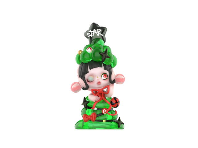 Pop Mart (เช็คการ์ด) Pop Mart Getting Dressed (Skullpanda Tell Me What You Want Series Figures) - view 1