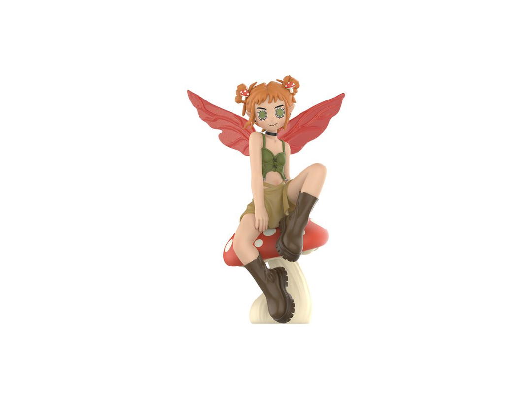 Pop Mart Pop Mart Gigi Mushroom (Peach Riot Punk Fairy Series Figures)
