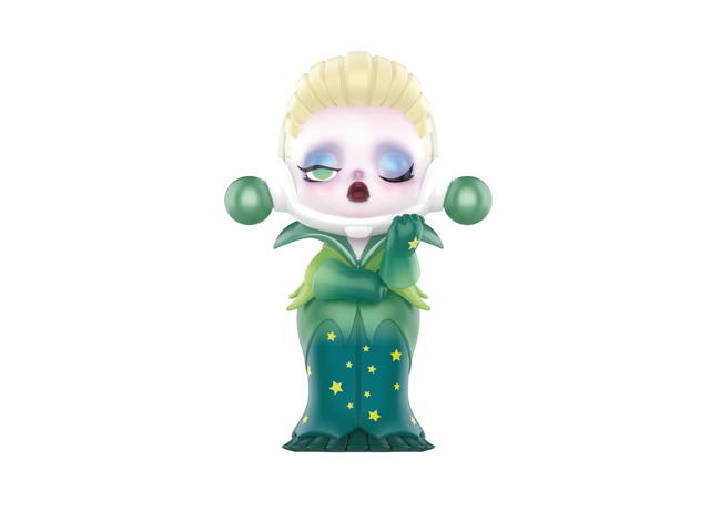 Pop Mart (เช็คการ์ด) Pop Mart Great Auntie Sloom (Skullpanda X The Addams Family Series) - view 1