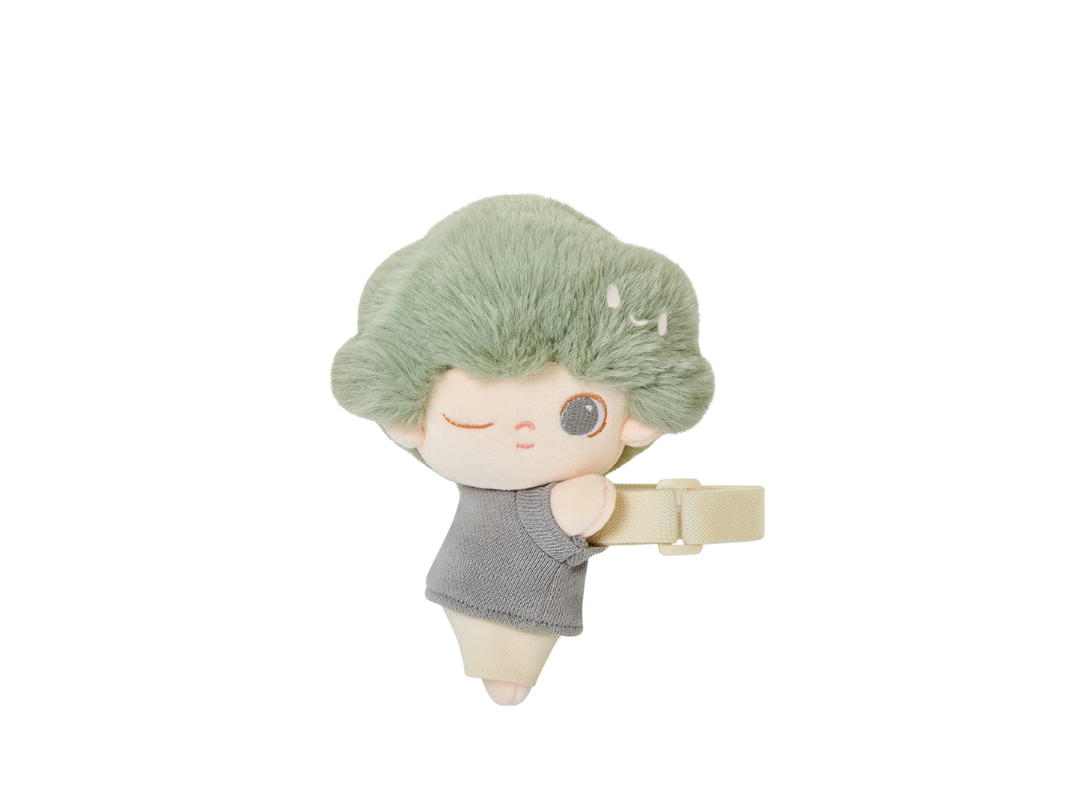 Pop Mart (เช็คการ์ด) Pop Mart Green (DIMOO My Cloud Companion Series-Cotton Doll Blind Box)