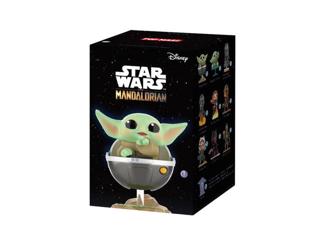 Pop Mart (เช็คการ์ด) Pop Mart Grogu in IG-12 (Star Wars Mandalorian Series Figures) - view 2
