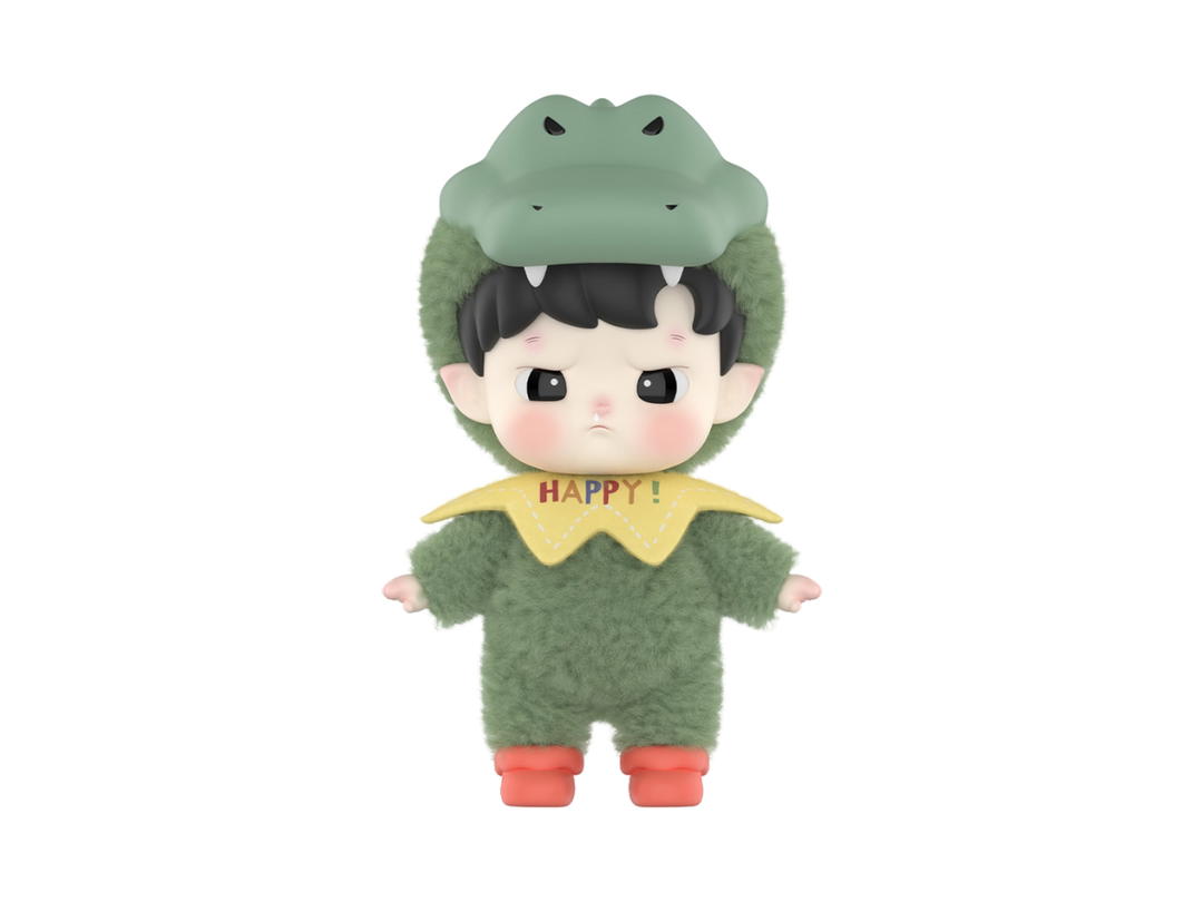 Pop Mart (เช็คการ์ด) Pop Mart Grumpy Crocodile (HACIPUPU Snuggle With You Series Figures)