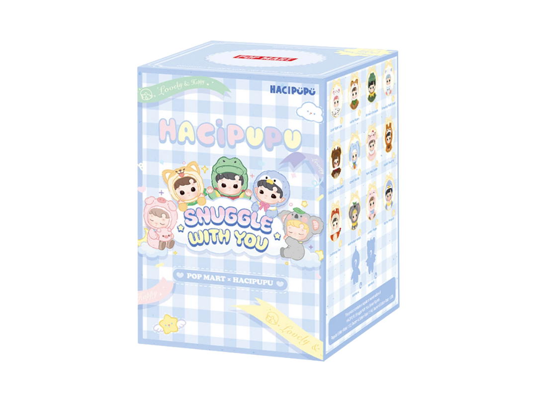 Pop Mart Pop Mart HACIPUPU Snuggle With You Series Figures Single Box