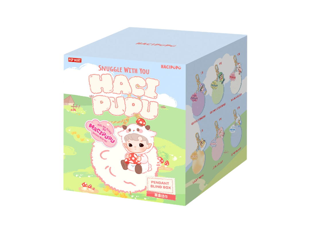 Pop Mart Pop Mart HACIPUPU Snuggle With You Series-Pendant Blind Box Single Box