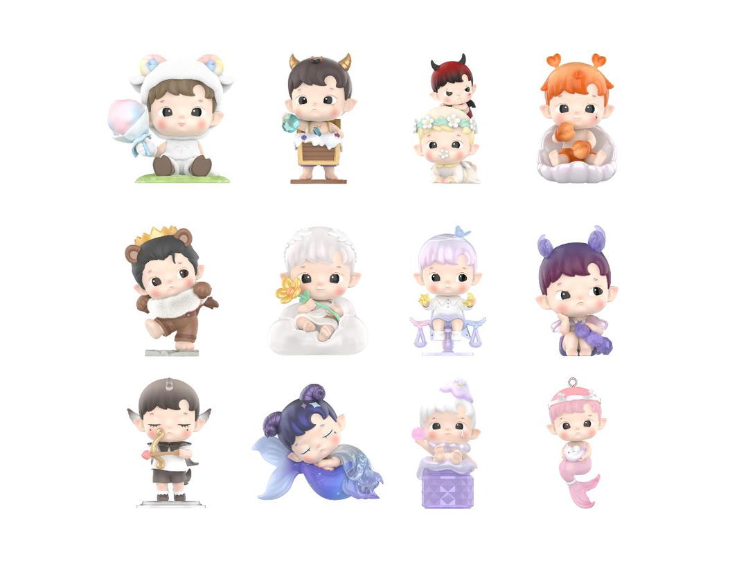 Pop Mart Pop Mart HACIPUPU The Constellation Series Figures Whole Set