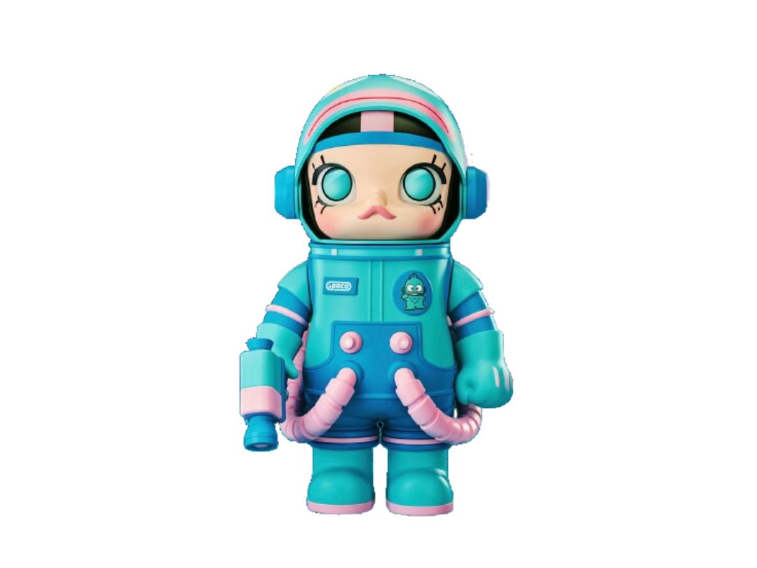 Pop Mart (เช็คการ์ด) Pop Mart Hangyodon (MEGA SPACE MOLLY 400 Sanrio Characters Series) Secret Edition