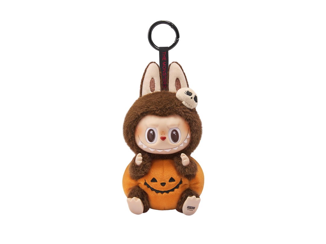Pop Mart Pop Mart Labubu Happy Halloween Party Series-Sitting Pumpkin Vinyl Plush Pendant