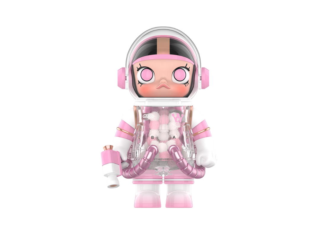 Pop Mart (เช็คการ์ด) Pop Mart Heartfelt Words (Mega Space Molly 100% Series 3)