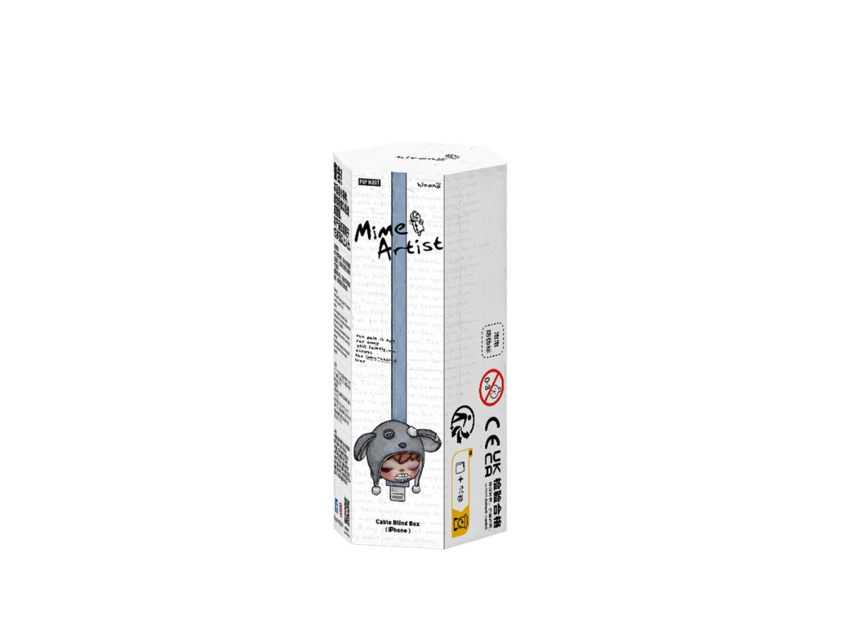 Pop Mart Pop Mart Hirono Mime Series-Cable Blind Box iPhone Single Box