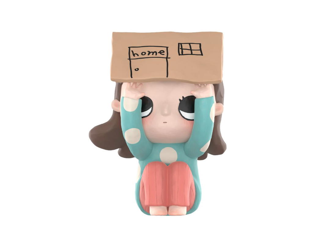 Pop Mart (เช็คการ์ด) Pop Mart Home (Nyota's Fluffy Life Series Figures)