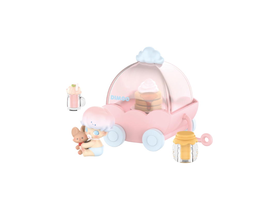 Pop Mart (เช็คการ์ด) Pop Mart Honey Muffin (DIMOO Go On An Outing Together Series Prop)