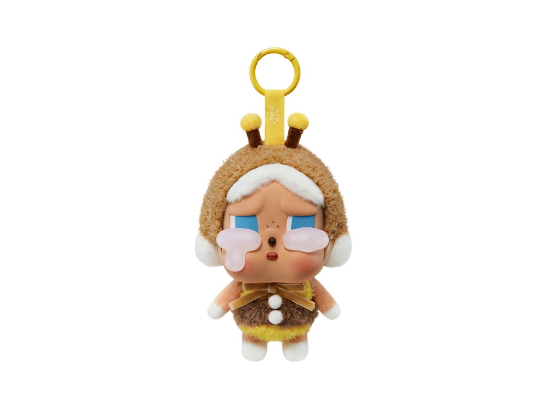 Pop Mart (เช็คการ์ด) Pop Mart I'll Bring You A Flower (Crybaby Crying Again Series-Vinyl Face Plush Blind Box)