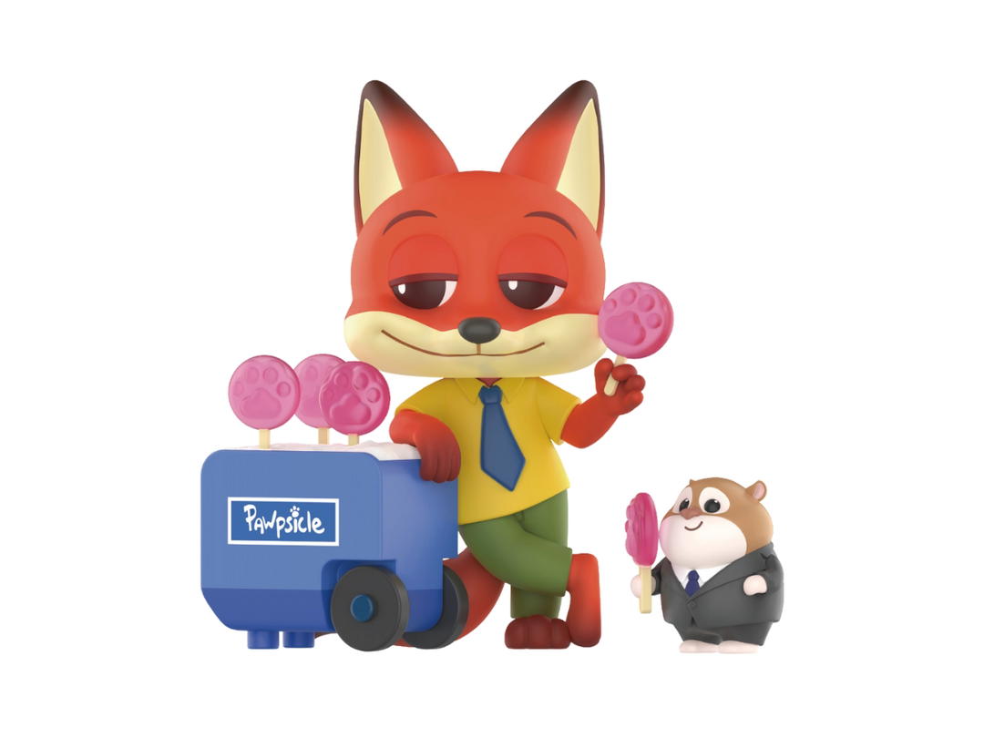 Pop Mart (เช็คการ์ด) Pop Mart Ice Cream Nick (Disney Zootopia Series Figures)