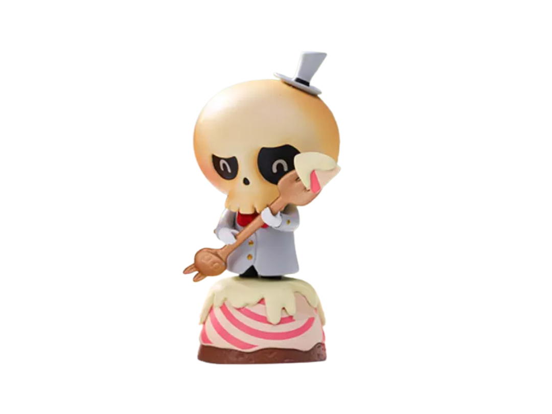 Pop Mart (เช็คการ์ด) Pop Mart Ice Cream Pastry (Labubu The Monsters Patisserie Series Blind Box)
