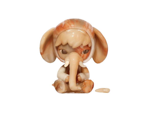 Pop Mart Pop Mart Inner Flow X Hirono Elephant In The Room 28CM Limited Edition PVC Texture Figurine - view 1