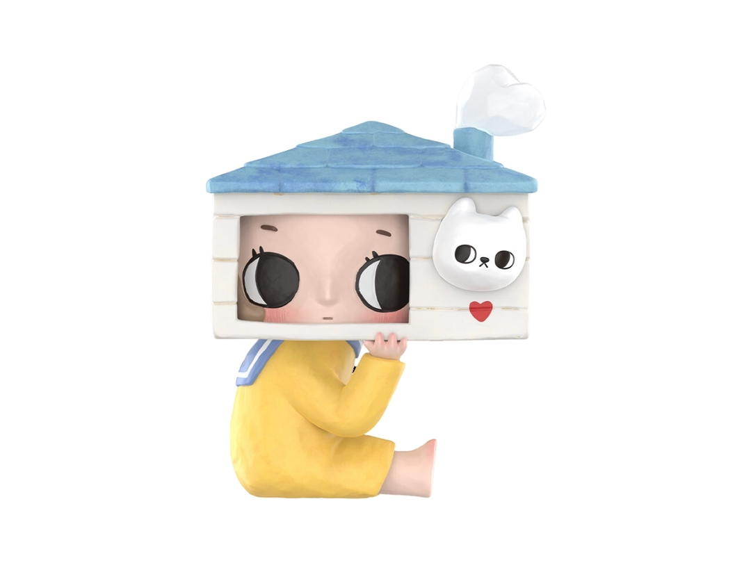 Pop Mart (เช็คการ์ด) Pop Mart Into My Heart (Nyota Growing up by Your Way Series Figures)