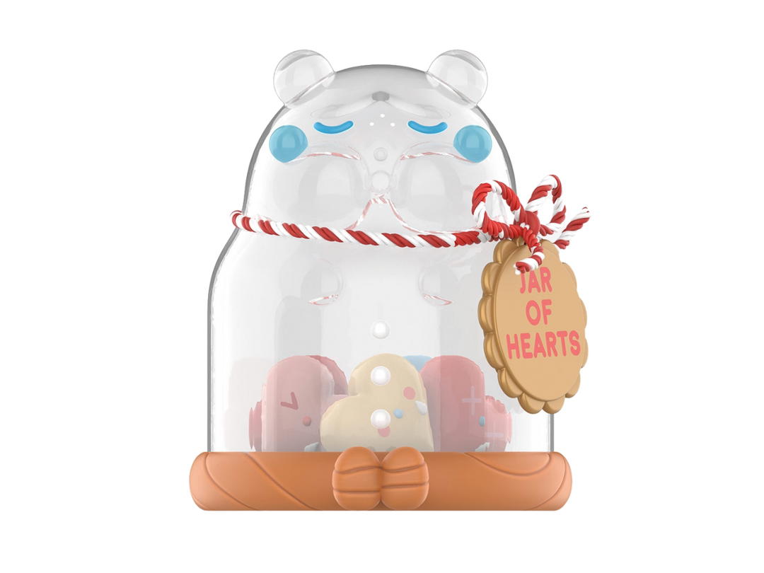 Pop Mart (เช็คการ์ด) Pop Mart Jar of Hearts (Crybaby Crying For Love Series Figures)