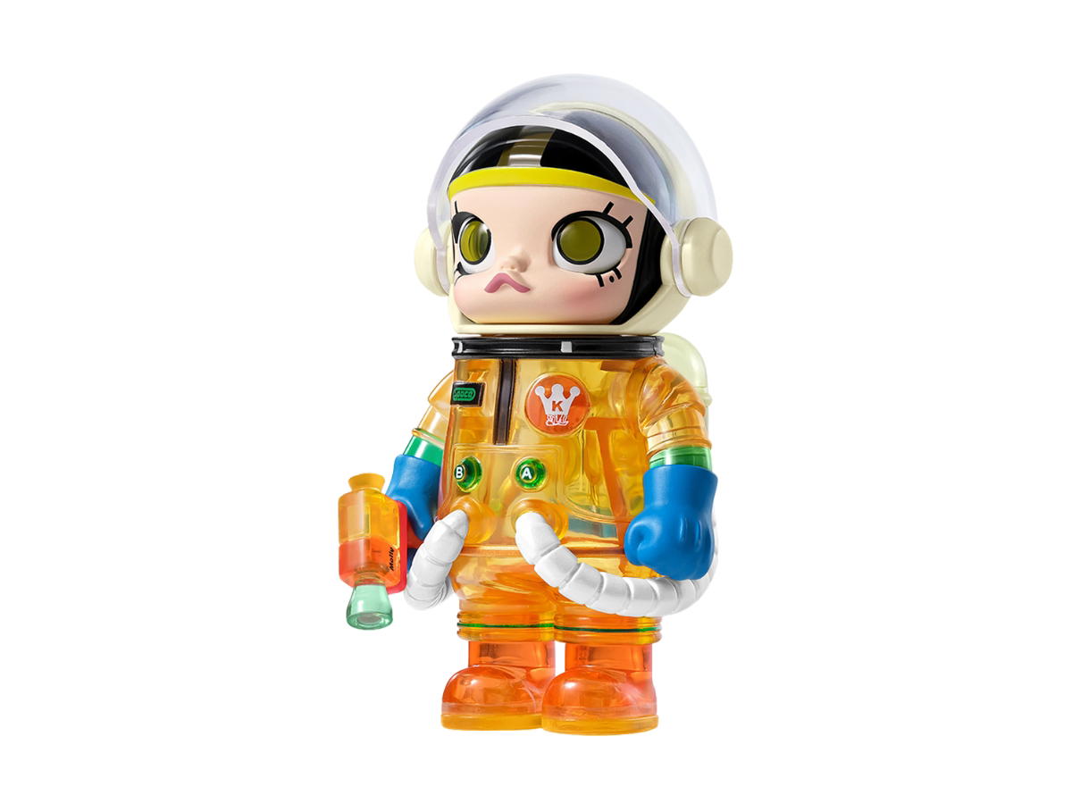 Pop Mart (เช็คการ์ด) Pop Mart Jelly (Mega Space Molly 100% Blind Box Series)
