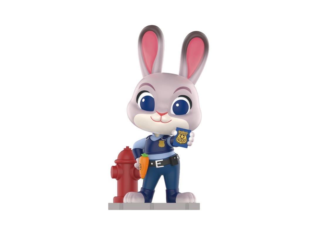 Pop Mart (เช็คการ์ด) Pop Mart Judy Hopps (Disney Zootopia Series Figures)