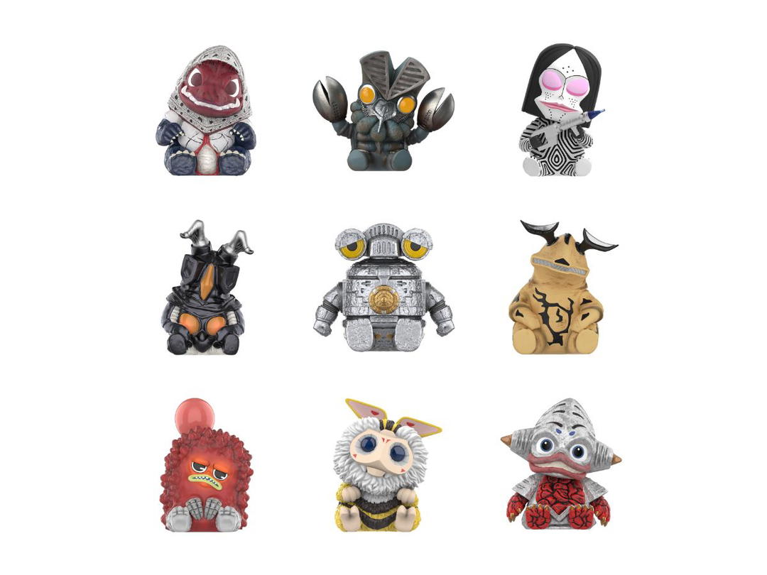 Pop Mart Pop Mart KAIJU Sitting In A Row Series Figures Single Box