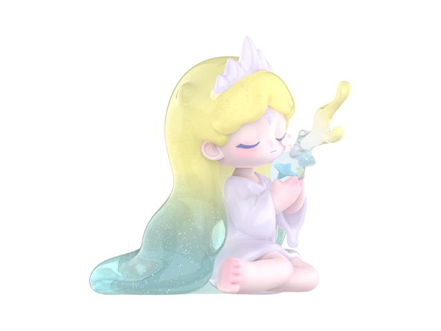 Pop Mart (เช็คการ์ด) Pop Mart Kissing A Shooting Star Azura A Dream About Stars Series Figures - view 1