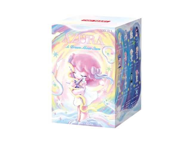 Pop Mart (เช็คการ์ด) Pop Mart Kissing A Shooting Star Azura A Dream About Stars Series Figures - view 2