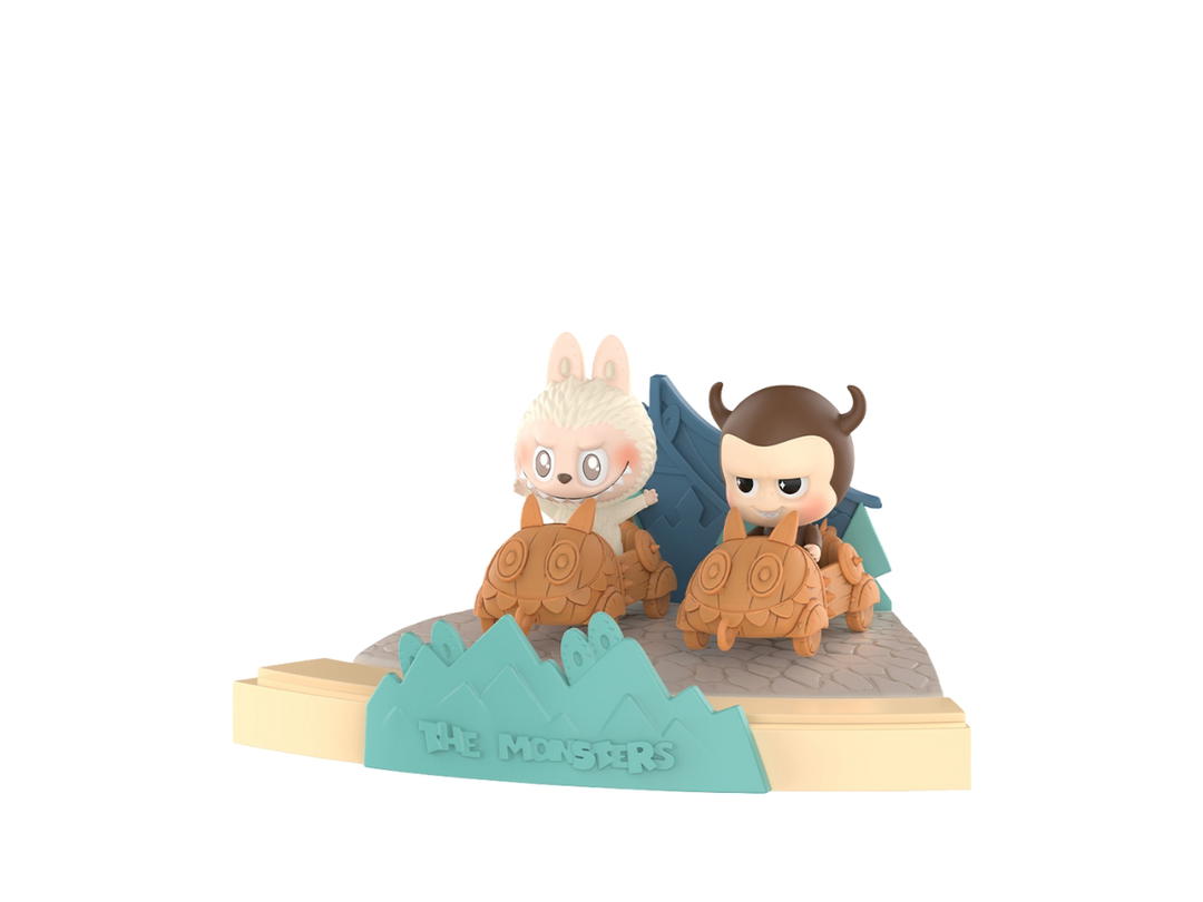 Pop Mart (เช็คการ์ด) Pop Mart Knight Duel (The Monsters Playing Games Series Scene Sets)