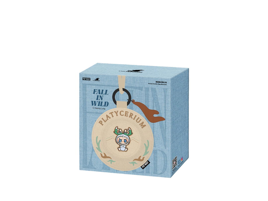 Pop Mart Pop Mart Labubu Bucket Hat Mini Bag Blind Box (THE MONSTERS FALL IN WILD SERIES) Single Box