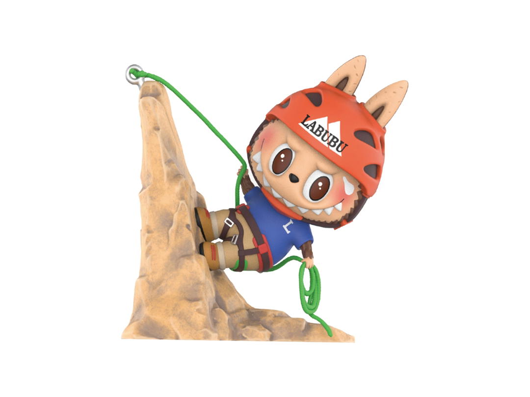 Pop Mart (เช็คการ์ด) Pop Mart Labubu Climber Figurine