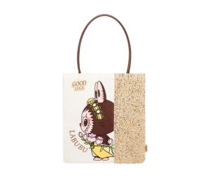 Buy Pop Mart  LABUBU GOOD LUCK TO YOU Canvas Bag at Sasom – Authentic and Ready to Ship
