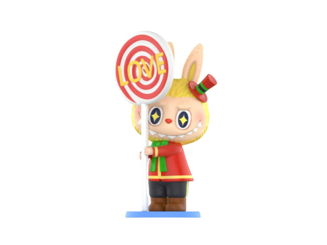 Pop Mart (เช็คการ์ด) Pop Mart Labubu Lollipop (The Monsters Candy Series blind box)