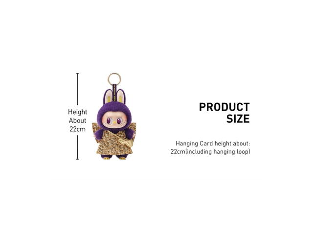 Pop Mart Pop Mart Labubu × Pronounce - Wings Of Fortune Vinyl Plush Hanging Card - view 2