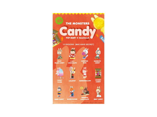 Pop Mart Pop Mart Labubu (The Monsters Candy Series blind box) Single Box - view 2