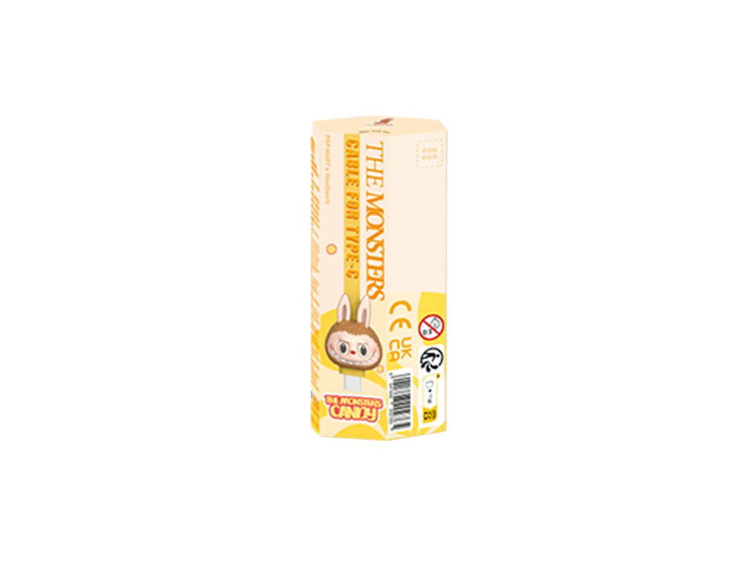 Pop Mart Pop Mart Labubu The Monsters Candy Series -Cable Blind Box (Type-C) Single Box