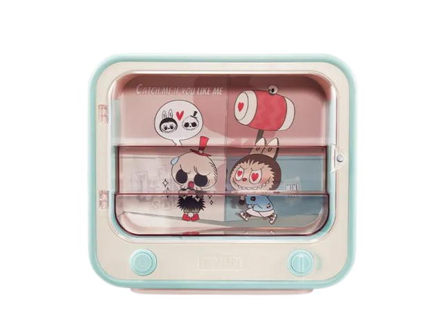 Pop Mart (เช็คการ์ด) Pop Mart Labubu THE MONSTERS Catch Me If You Like Me Series-TV Set Luminous Display Container - view 1