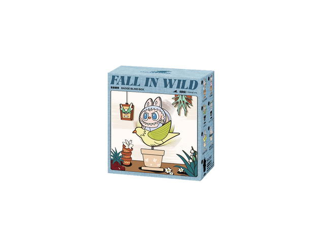 Pop Mart Pop Mart Labubu THE MONSTERS FALL IN WILD SERIES-Badge Blind Box Single Box - view 2