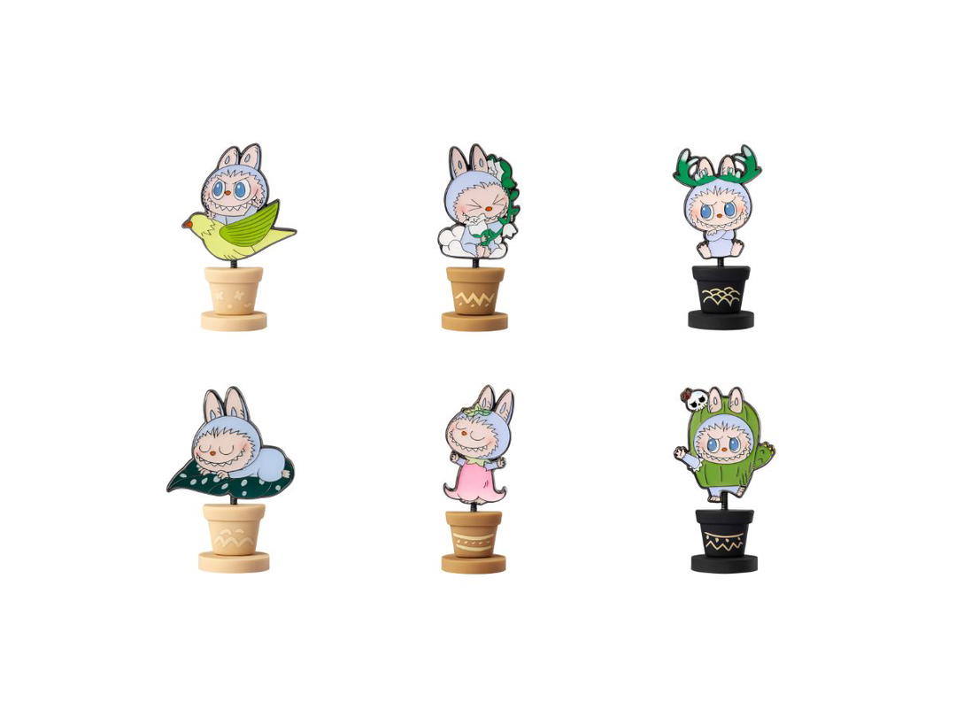 Pop Mart Pop Mart Labubu THE MONSTERS FALL IN WILD SERIES-Badge Blind Box Whole Set